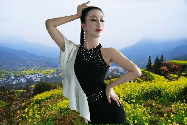 蓟雪冬评比为梅岐乡舞出精彩节奏者，你情我愿