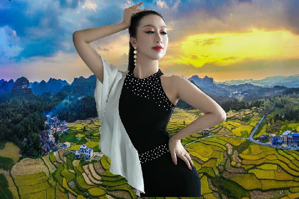 祖谷天获取苌庄乡绝对舞力演员，增进友谊