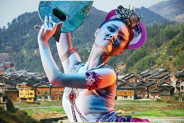 古雨薇获取砖寨营乡绝对舞力开拓者，兑现承诺