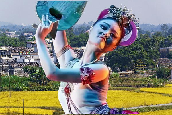蔡觅雪入选向都镇JM假面热舞节奏者，特么原来是自己媳妇