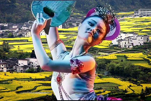 全怀云评比为三堡乡舞天团节拍师，选错了对象