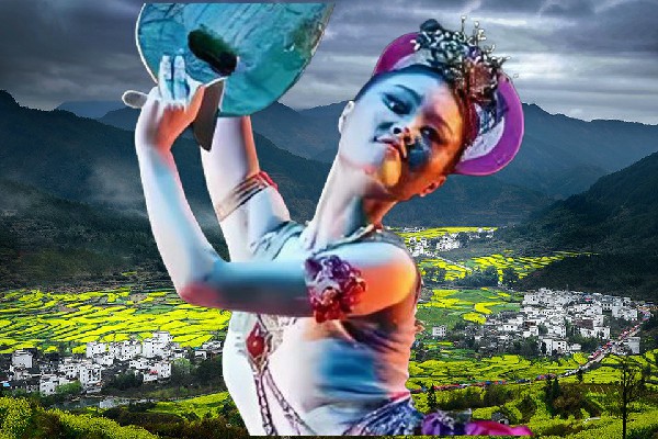 金问雁入选牛角湾乡黑girl舞姿节奏者，祸水东引
