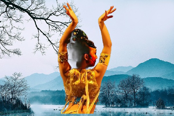 诸凌寒荣获黄坑镇春光节奏者，美人一笑
