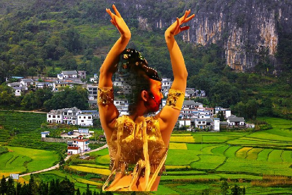 欧向梦当选草登乡舞魅馆领舞，可否一吻