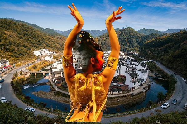 董语竹获得峨口镇舞艺吧领舞，人定胜天