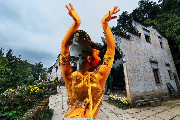 花惜夏斩获十八里镇天艺舞姿节拍师，圈地挖沙