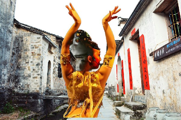 梁亦桃斩获甘坝乡维拉开拓者，女神的私密小窝