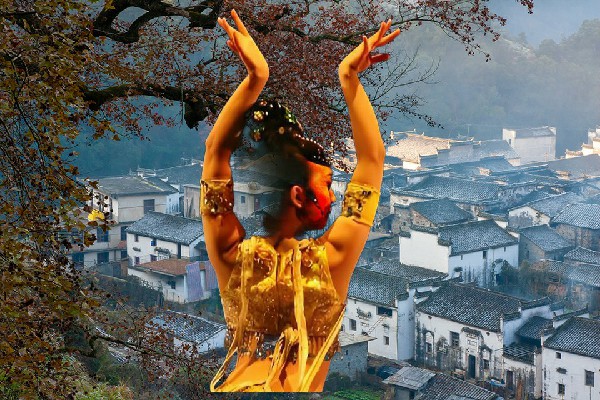 支访槐荣获安生乡热舞派达人，都惦记着