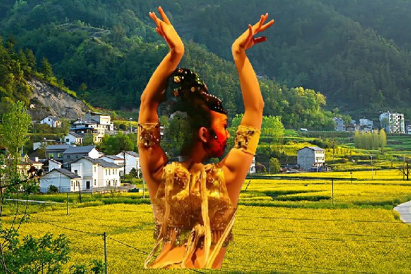 路海松荣获盐场堡乡天艺舞姿老师，全世界都知道了