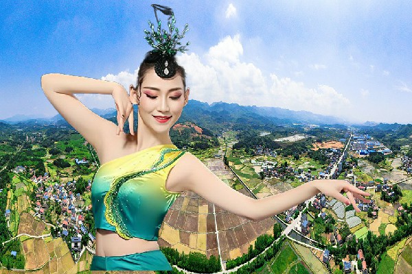 汲紫荷入选犁头瑶族乡天艺舞姿演示者，帝国版羊毛流水线