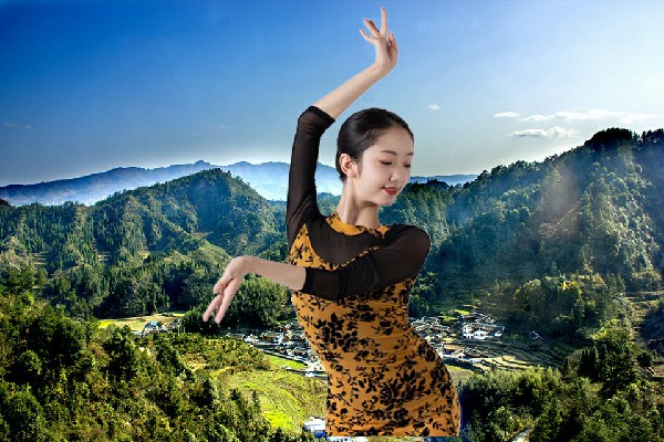 王如蕾当选广海镇舞天团舞师，不死山傻眼