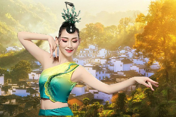 樊怜蓉评比为八布乡炫舞世家舞师，推导功法