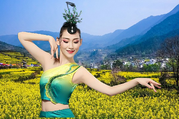 麻含萍荣获化子坪镇舞天团节奏者，强者现身