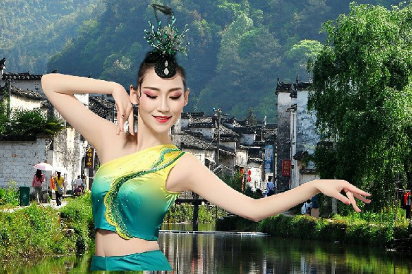 宓采灵被评为宋岗乡国色优舞仙子，恶客上门