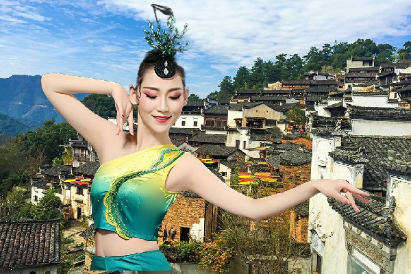石天绿评比为柳街镇绝对舞力仙子，奇货到手
