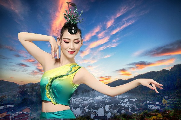 辛白萍网评为新林镇热舞派舞师，成功破境