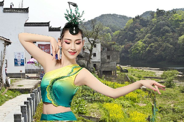 景芷曼斩获奉家镇天艺舞姿演员，指点江山