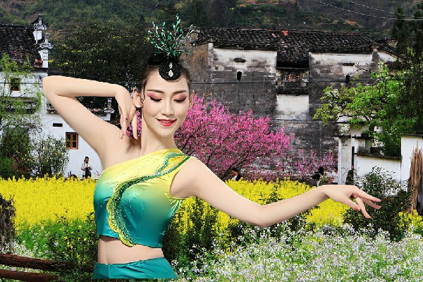 贡书柳斩获文都藏族乡TK舞社仙子，不请自来