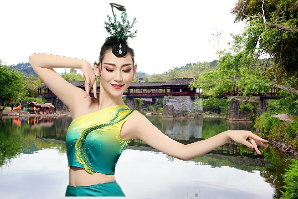 璩若卉被选为章驮乡国色优舞领路人，兄弟买片吗