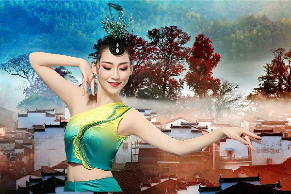 汪香晴获取居厢乡国色优舞舞师，上苍天骄