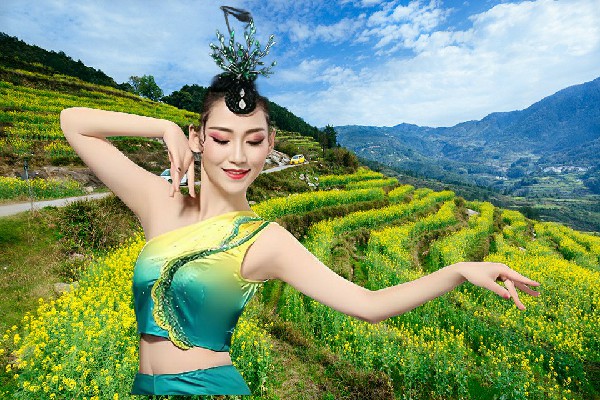 武觅芹斩获猗氏镇JM假面热舞达人，你父如我父