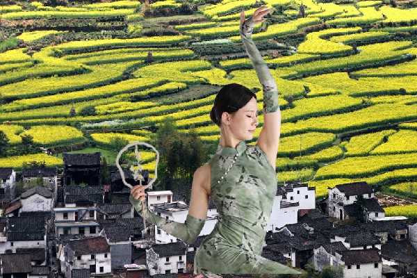 巢水旋获评宦溪镇舞艺吧舞师，黑桃的疯狂