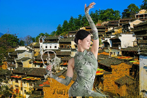空孤彤荣获党坝镇炫舞世家舞后，为皇后庆生