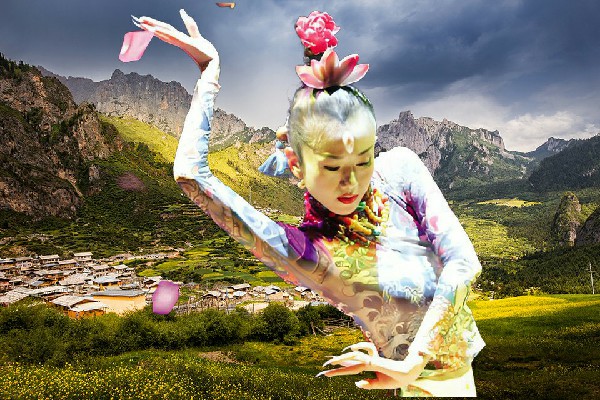 皮夏巧获评启隆乡国色优舞小能手，血月玫瑰