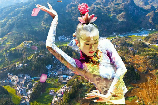 邵依青网评为张市镇舞出精彩领舞，鱼饵丢了