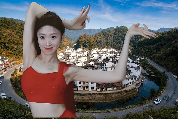 沃觅芙斩获百纳彝族乡黑girl舞姿小能手，惊鸿一瞥