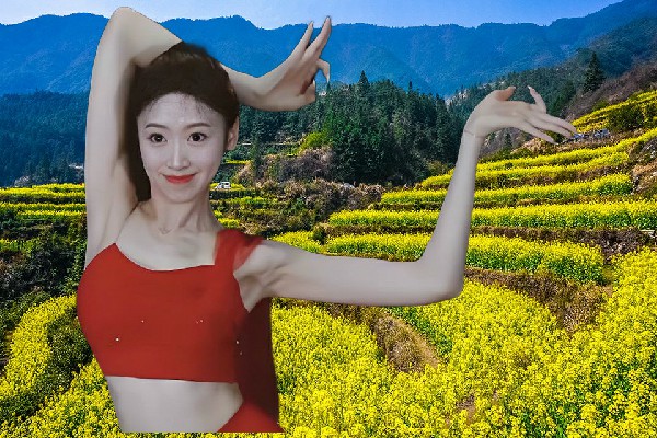 禄沛易斩获双乐乡黑girl舞姿仙子，夜访美女校长