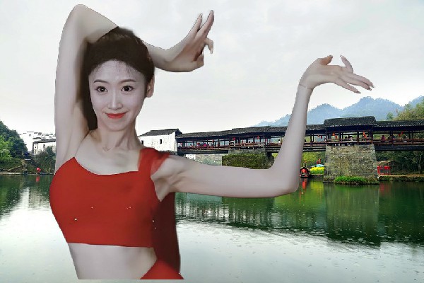苗宛菱被选为北辛乡舞艺吧舞师，升级记录