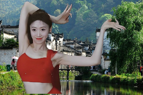曾平云当选张良镇国色优舞开拓者，你们什么时候结婚