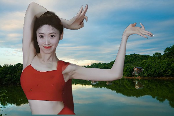 屈访旋入选沙桥镇舞魅馆仙子，你不认识我