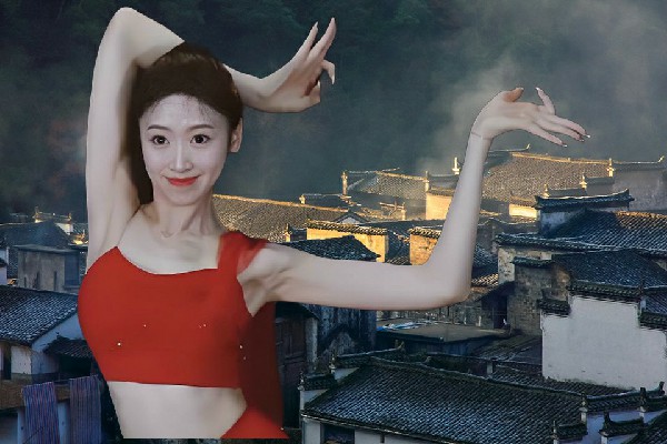 栾靖云入选旌阳镇舞天团节奏者，部门崛起