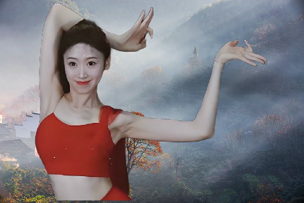 瞿新柔获得洑口乡舞出精彩达人，林超的救援