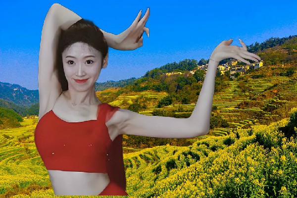 终新绿网评为爱农乡绝对舞力达人，度假旅行