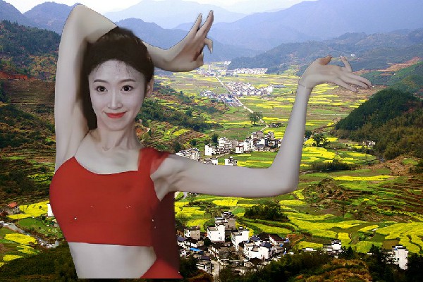 温巧丝斩获众兴乡舞天团领舞，一起投降啊