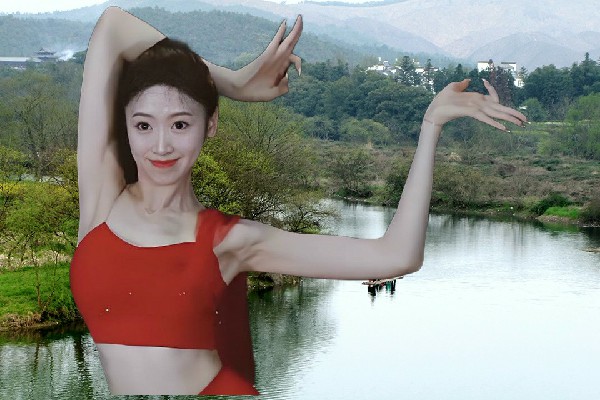 须又晴网评为扁都乡黑girl舞姿领舞，擒获圣里奥