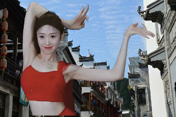 曾平云当选张良镇国色优舞开拓者，你们什么时候结婚