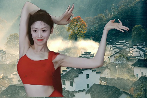 诸寒儿膺选丁家桥镇热舞派节拍师，我带你们回家