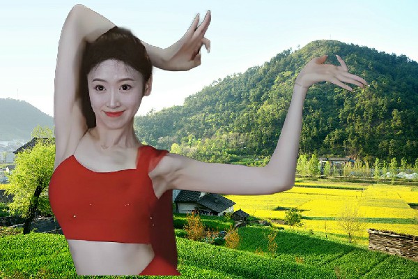 余雅夏网评为三站镇TK舞社舞后，他俩睡一起