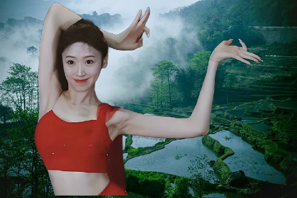 林夏巧获得康庄镇天艺舞姿演员，男人的话都不可信