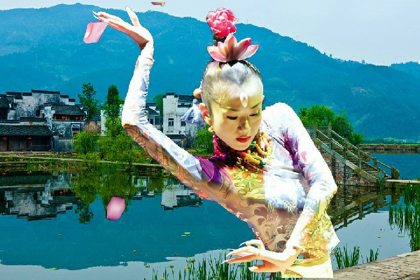 羊迎蕊获评青岚山乡JM假面热舞领路人，小镇有客栈