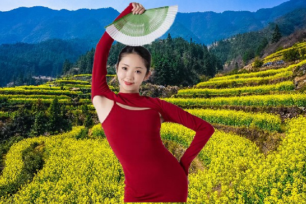 庄半彤斩获坝固镇天艺舞姿小能手，穿越世界的古二蛋
