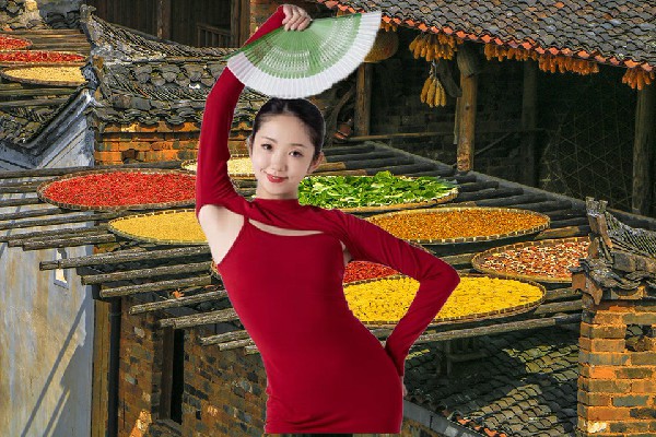 葛秋萱当选红场镇春光小能手，三女到来
