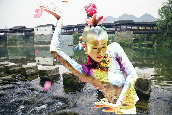 利如菡膺选芦岗乡春光达人，精神的洗礼