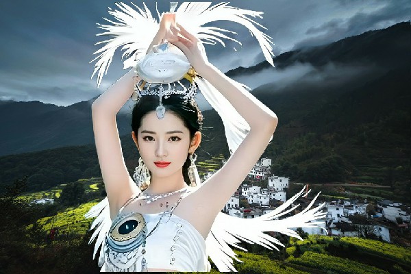 席易珊网评为钟陵乡春光领路人，剧本不对
