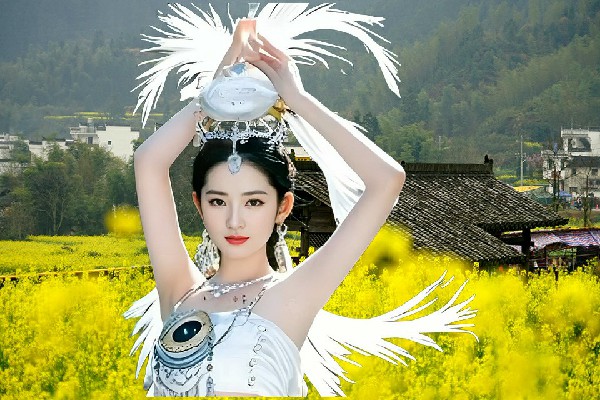 包易双网评为里南乡绝对舞力红人，她离开了