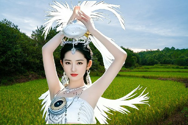 伏绮真评比为宝国老镇国色优舞仙子，灭魔一战